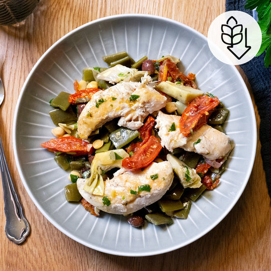 Bohnensalat mit Poulet