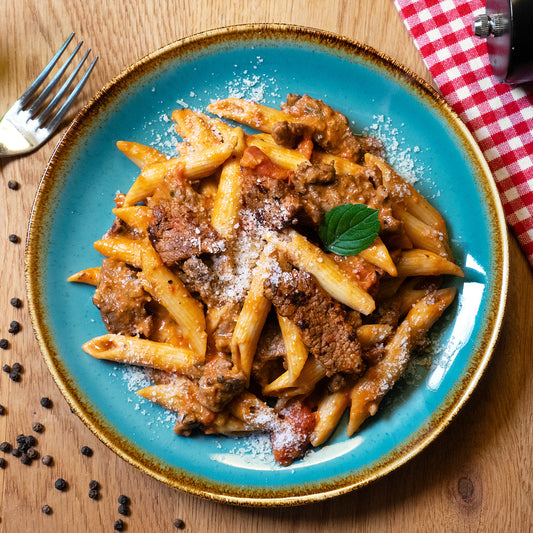 Penne Cinque Pi e Manzo
