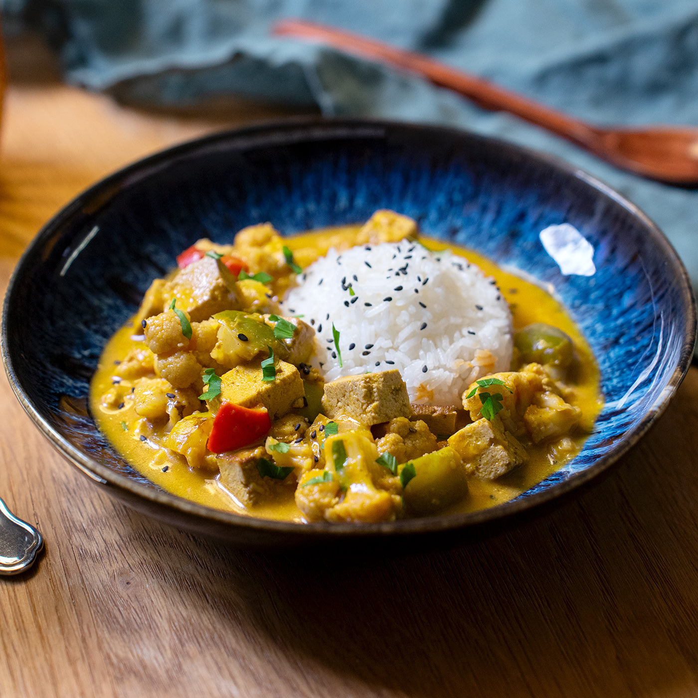 Curry de chou-fleur jaune 🔥