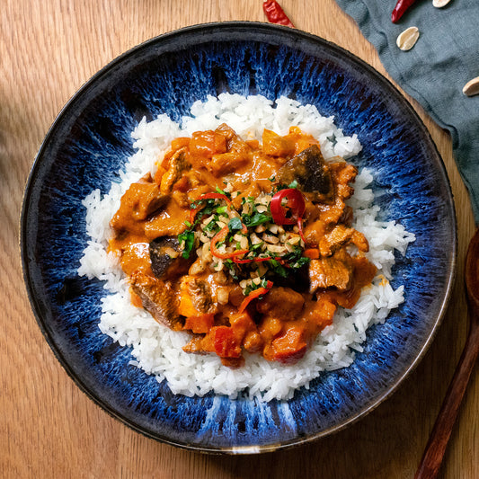 Maafe mit Rindfleisch 🌶