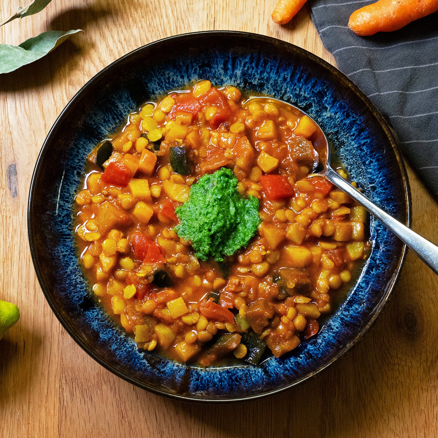 Persischer Eintopf mit Gelberbsen