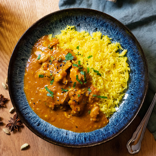 Poulet Tikka Masala mit Basmatireis