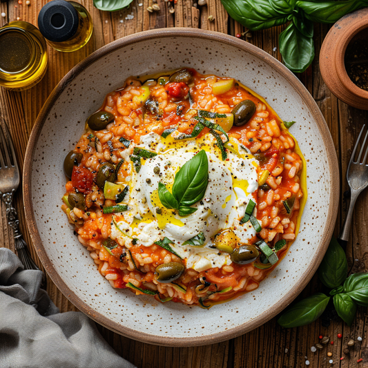 Risotto alla Puttanesca