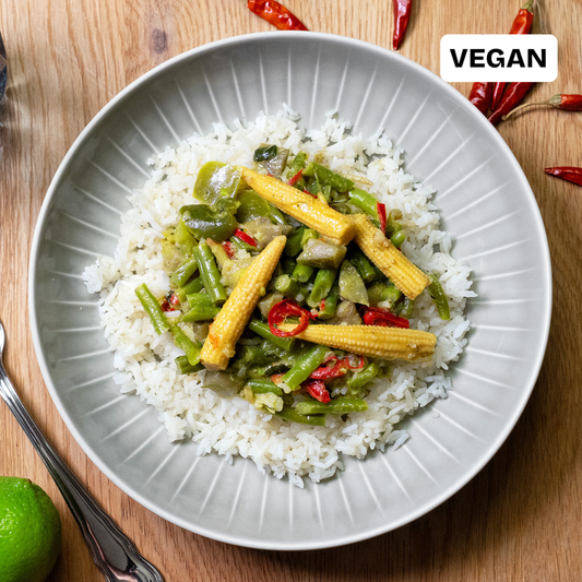 Grünes Thai Gemüse Curry 🌶🌶