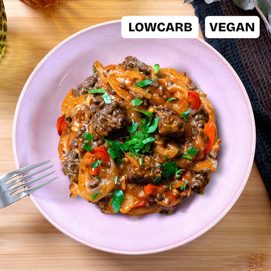 Ungarisches Tempeh-Gulasch