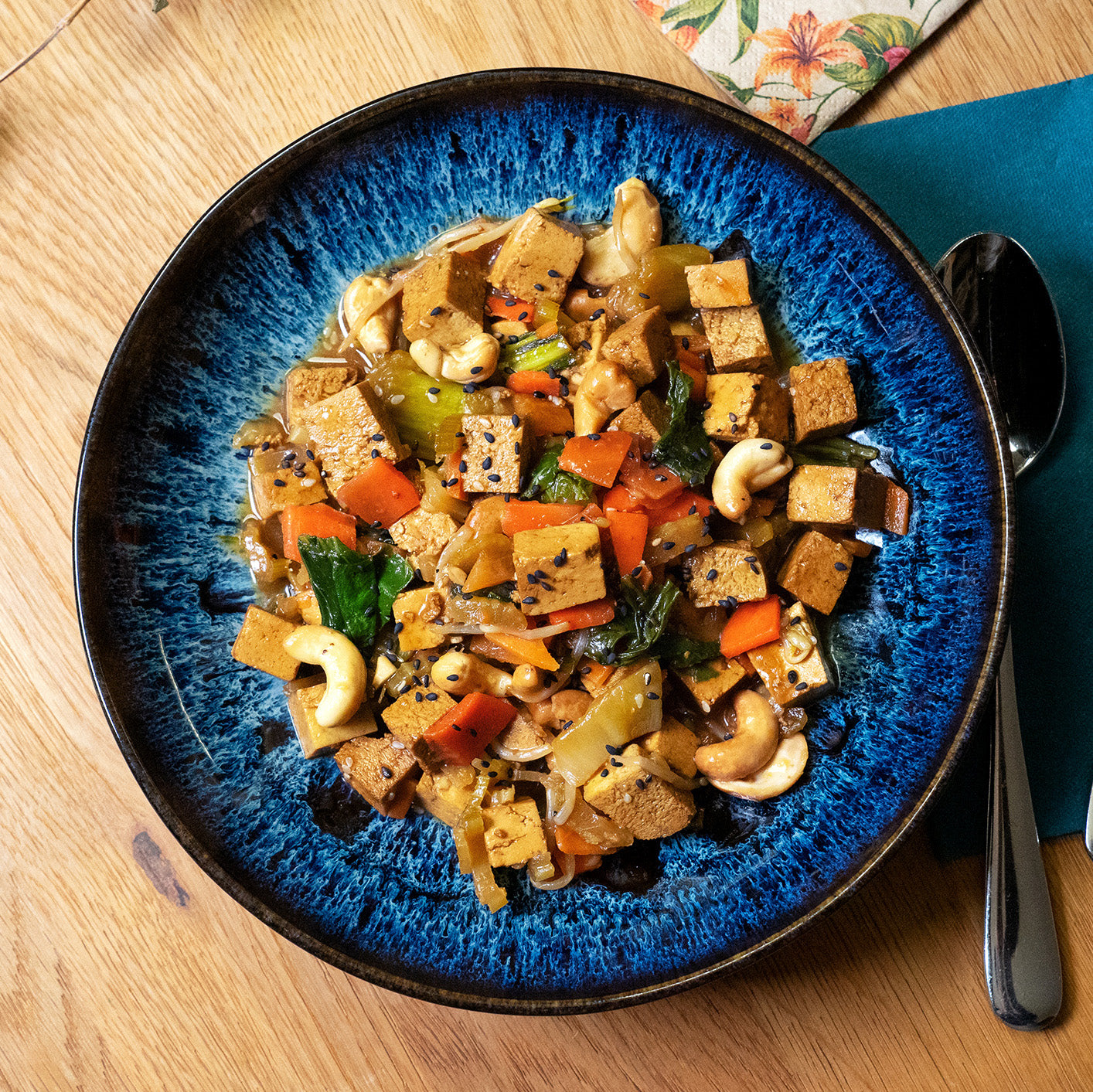 Teriyaki Tofu Pak Choi