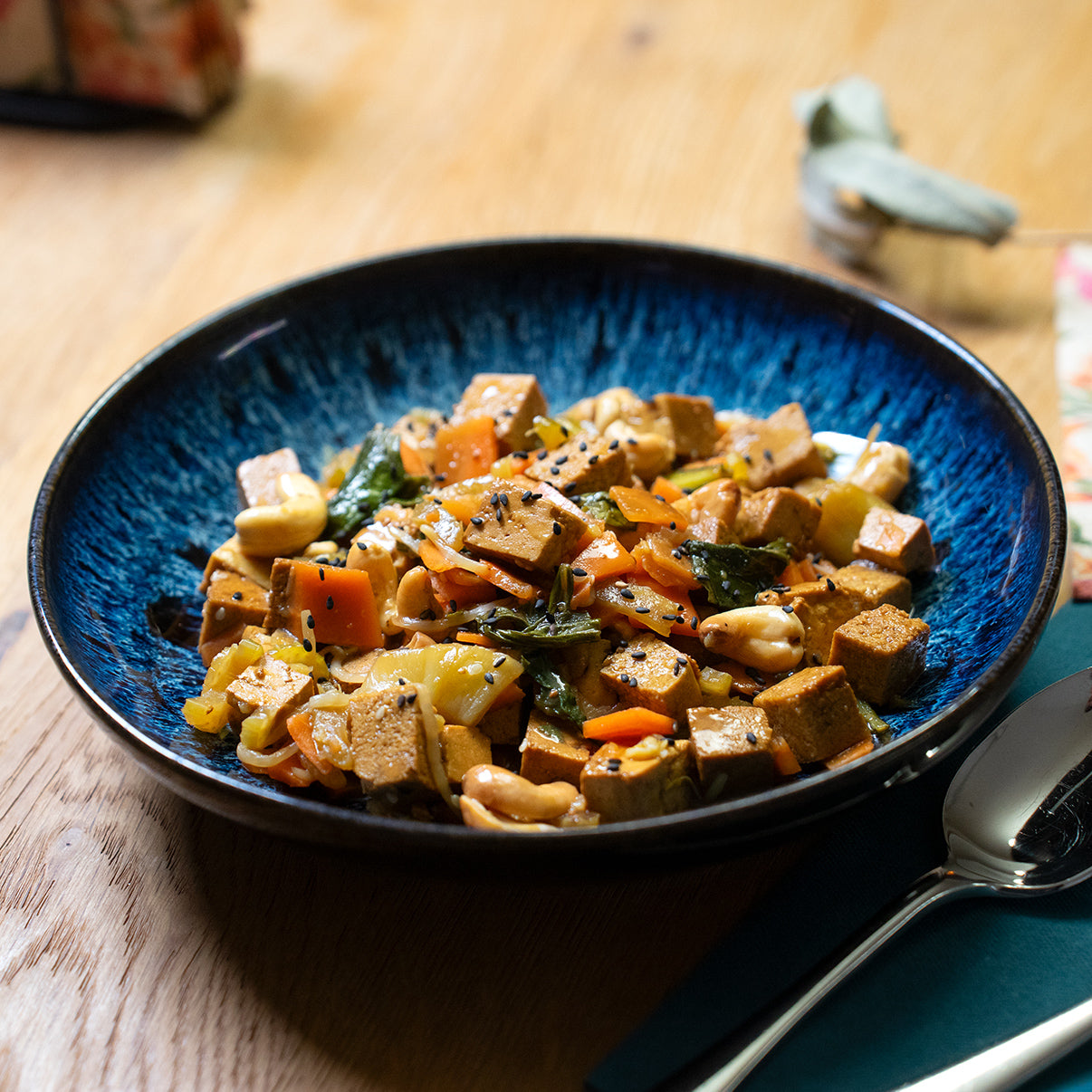 Teriyaki Tofu Pak Choi
