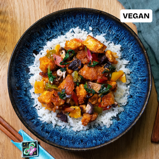 Tofu Bulgogi mit Reis