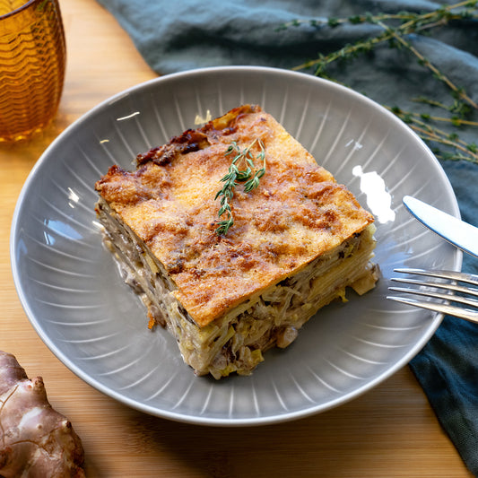 Topinambur - Kartoffelgratin