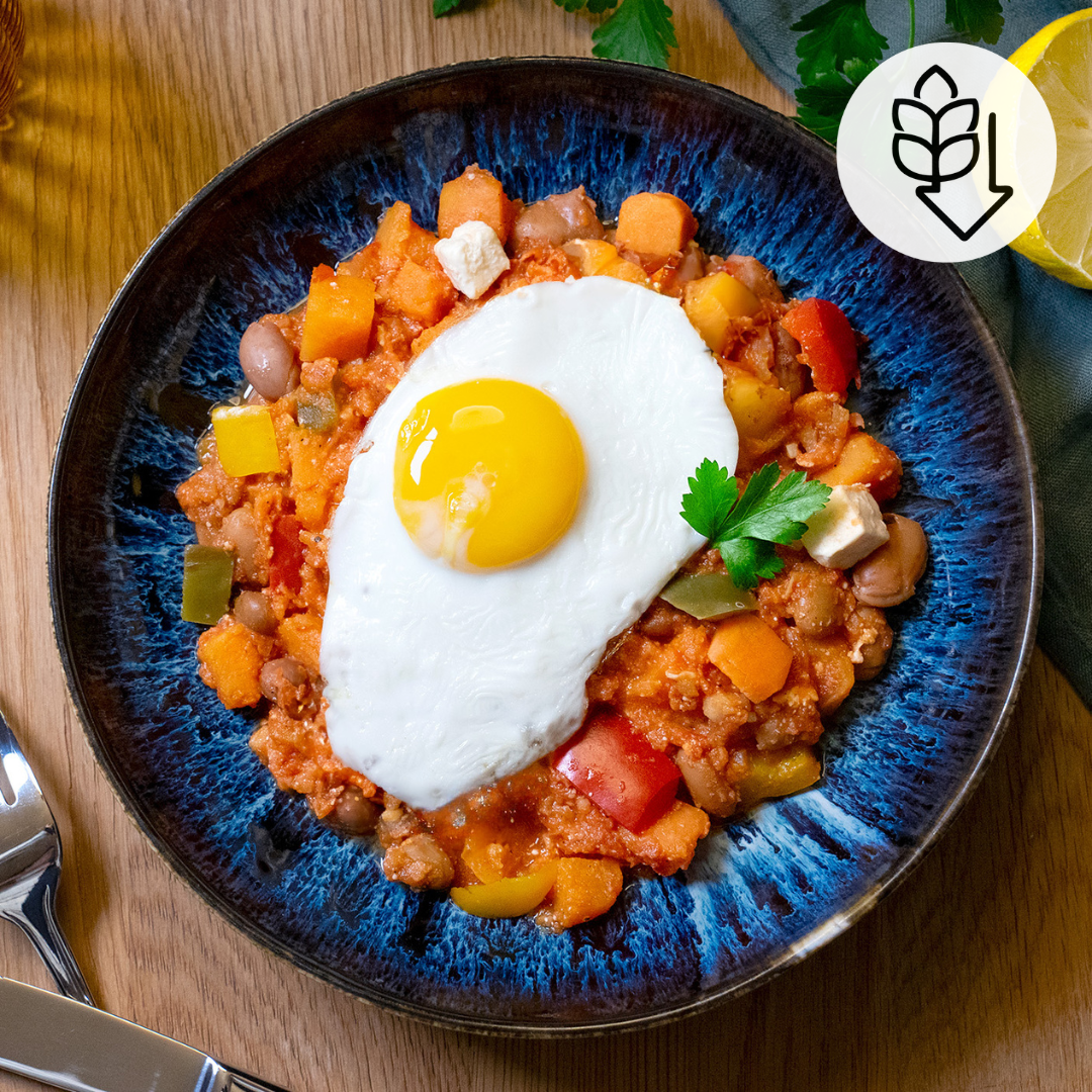 Süsskartoffel-Shakshuka