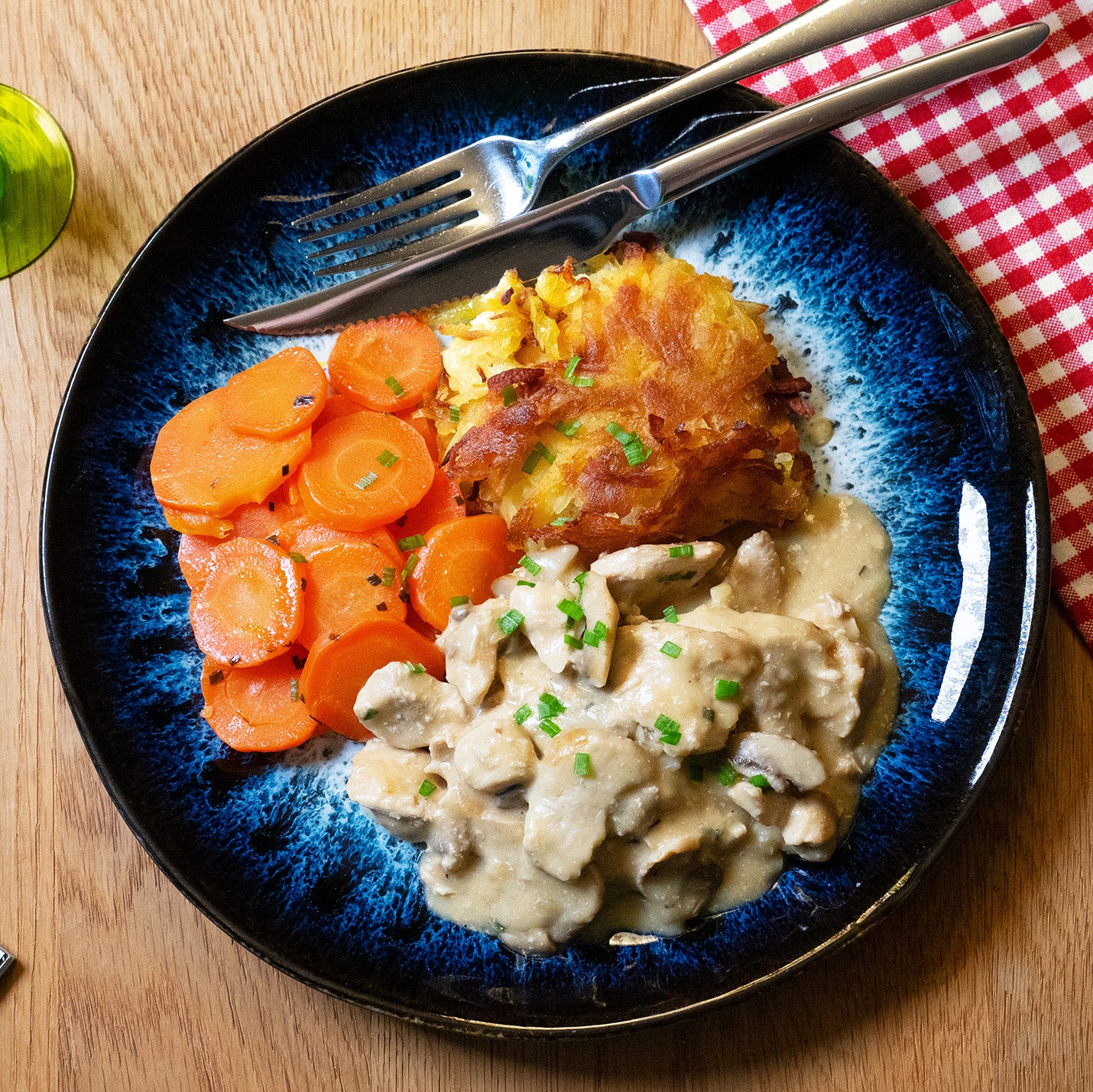 Pouletgeschnetzeltes Zürcher Art
