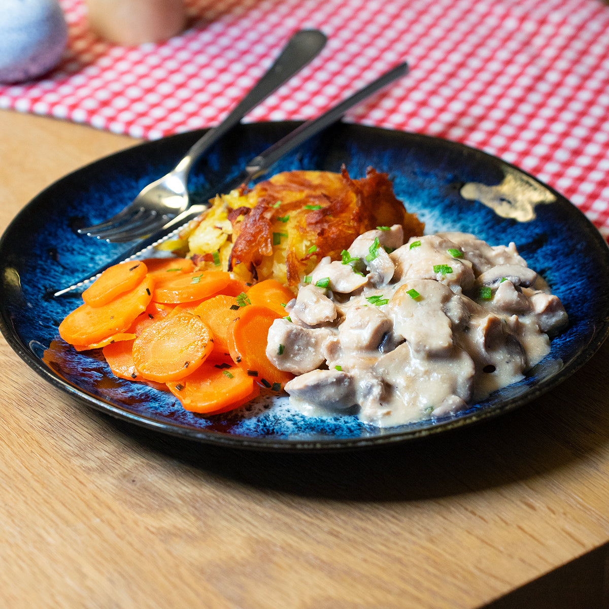Pouletgeschnetzeltes Zürcher Art