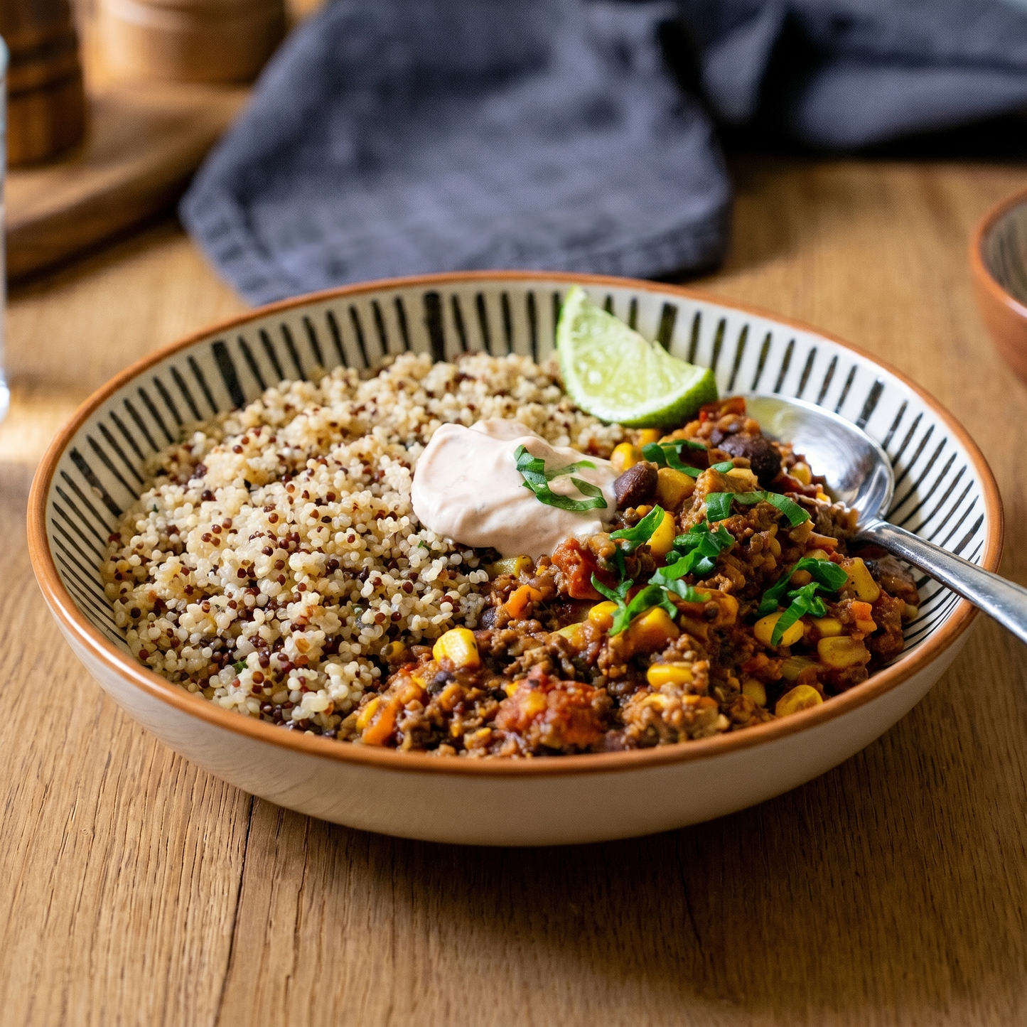 Chili sin Carne with Quinoa 🔥