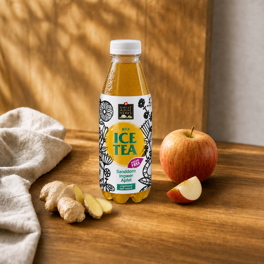 Ingwer Ice Tea Zuckerfrei