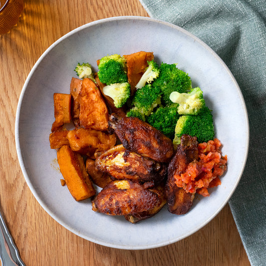 Ailes de poulet Buffalo avec salsa jalapeño 💪