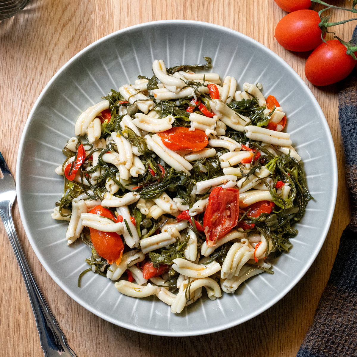 Casarecce mit Mönchsbart