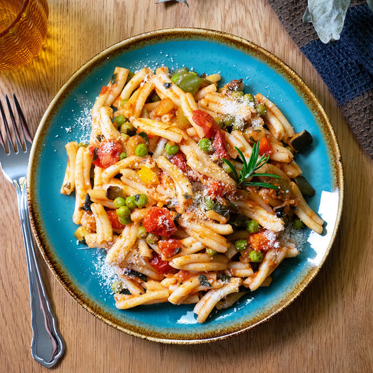 Casarecce aux légumes