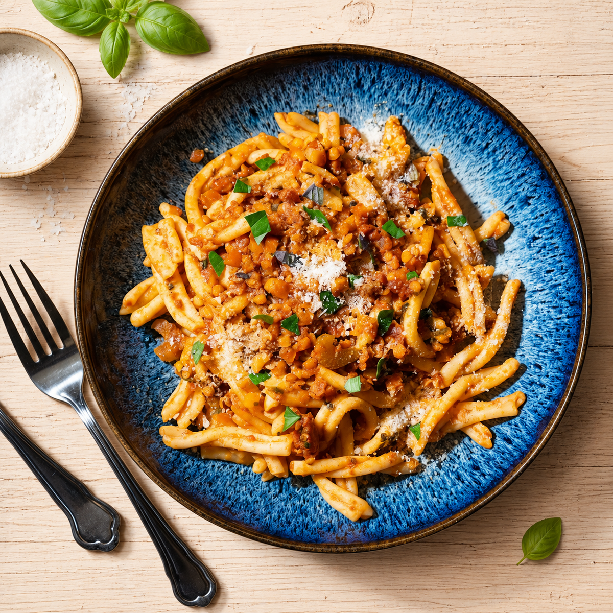 Linsen Bolognese