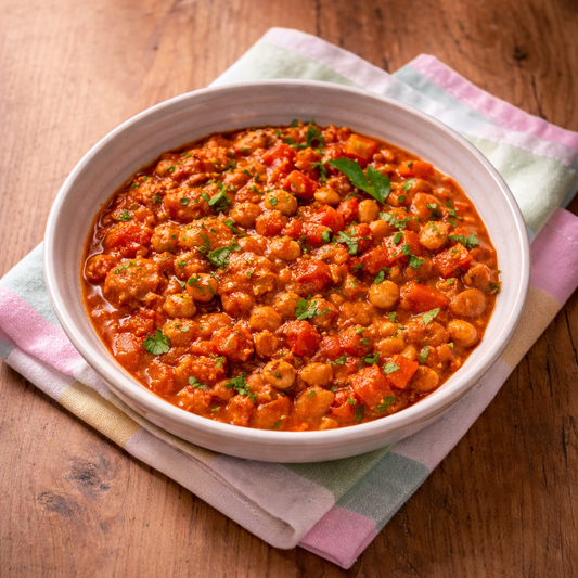Tomaten-Bohnen Eintopf