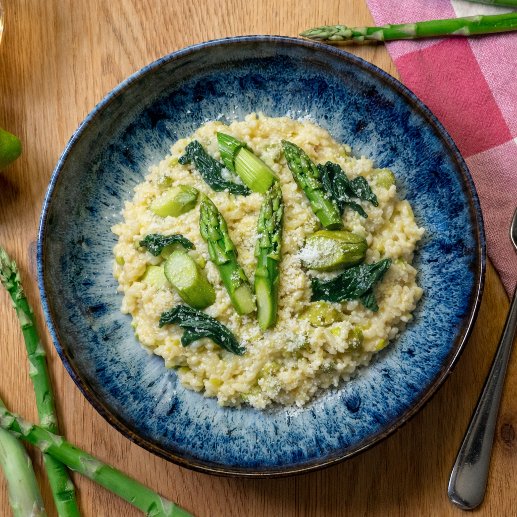 Risotto au citron et légumes de printemps ⚖️
