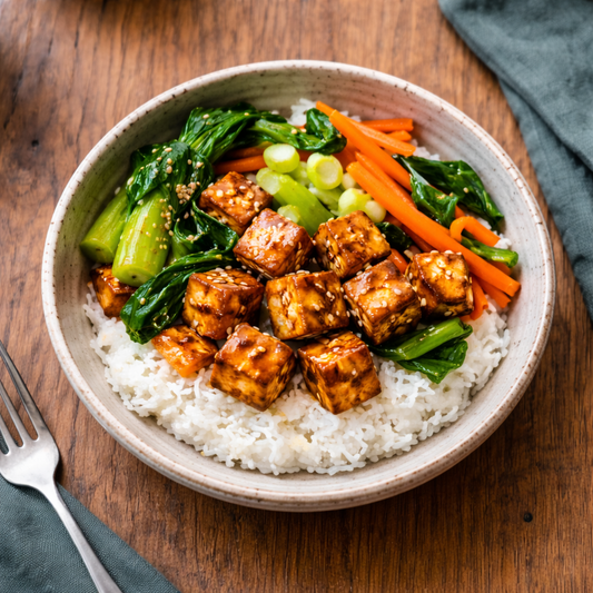 Sesame Tofu with Pak Choy ⚖️