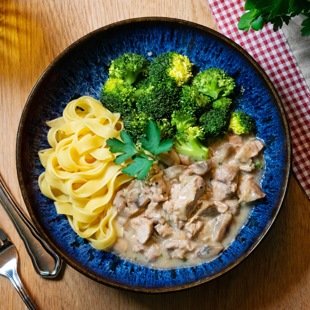 Zürcher Geschnetzeltes mit Tagliatelle 💪
