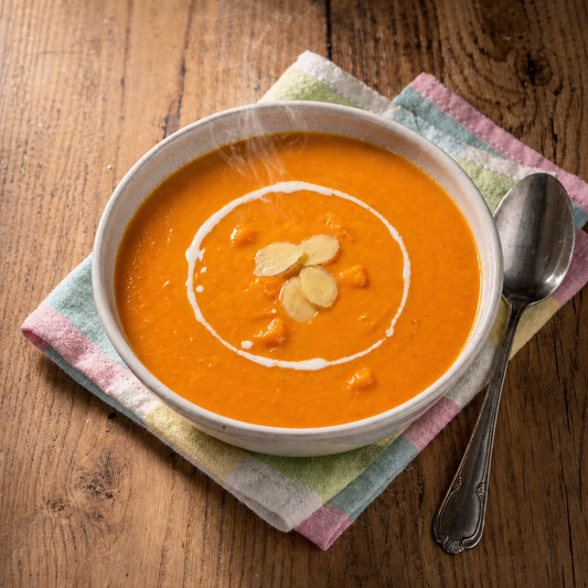 Mango-Rüeblisuppe