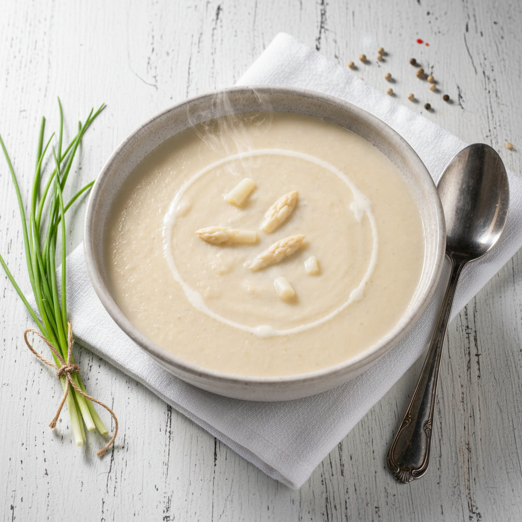 Spargelsuppe