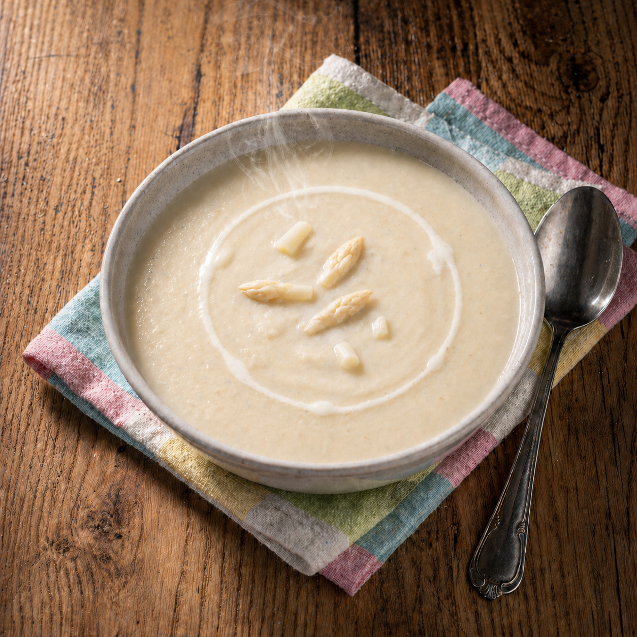 Spargelsuppe