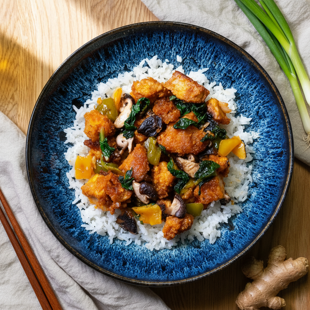 Tofu Bulgogi au riz