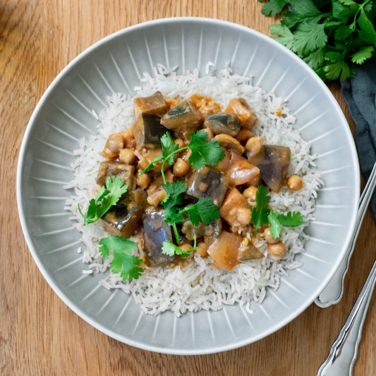 Curry d'aubergines 💪