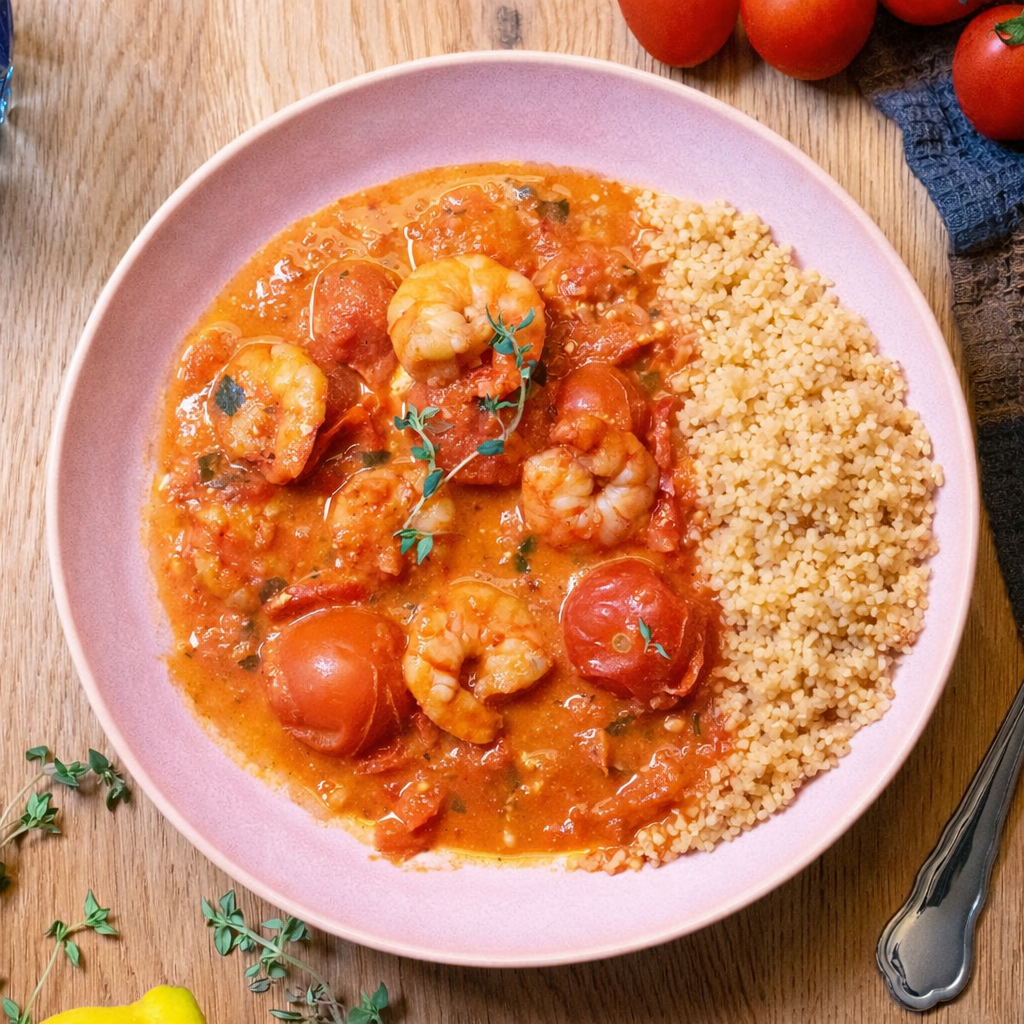 Prawn Saganaki ⚖️