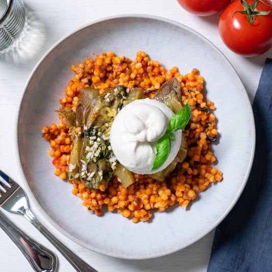 Fregola Sarda grillée à la tomate ⚖️