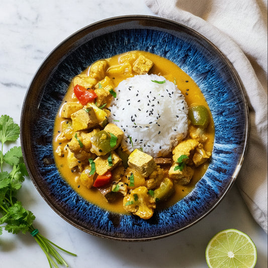 Gelbes Blumenkohl Curry 🔥