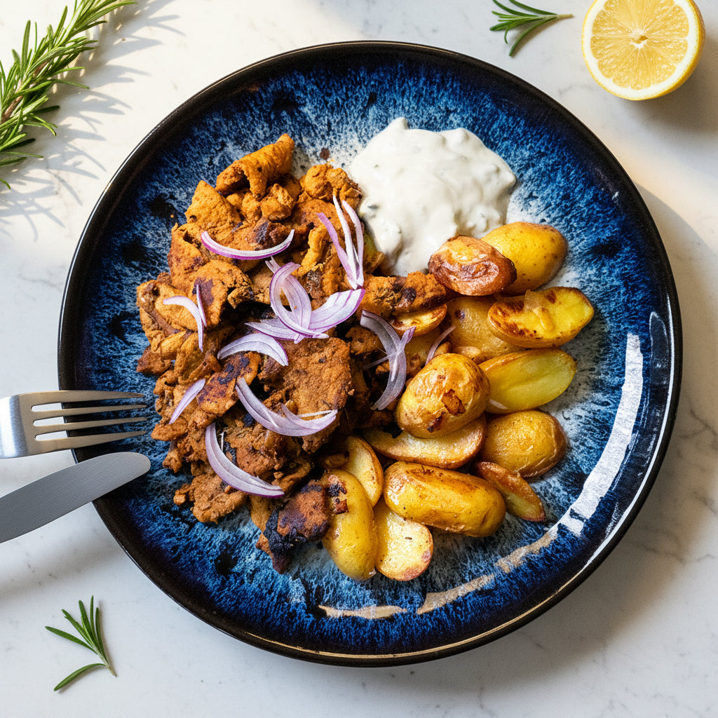 Gyros vom Freilandschwein 💪