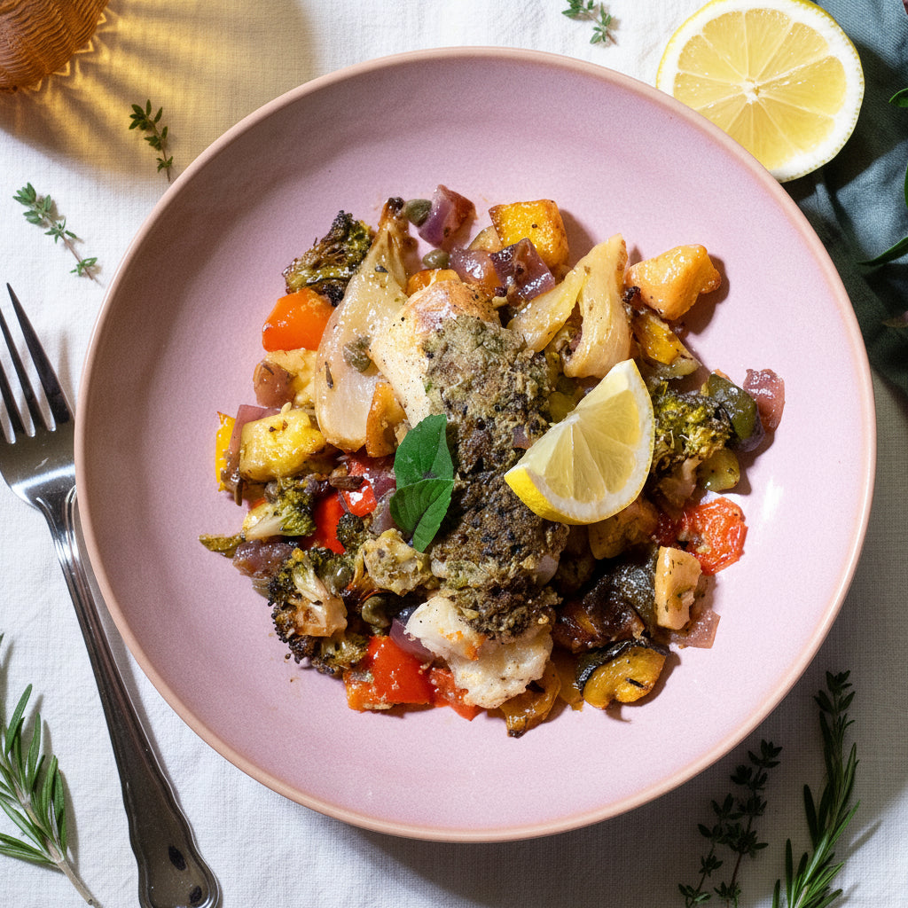 Cabillaud à la tapenade