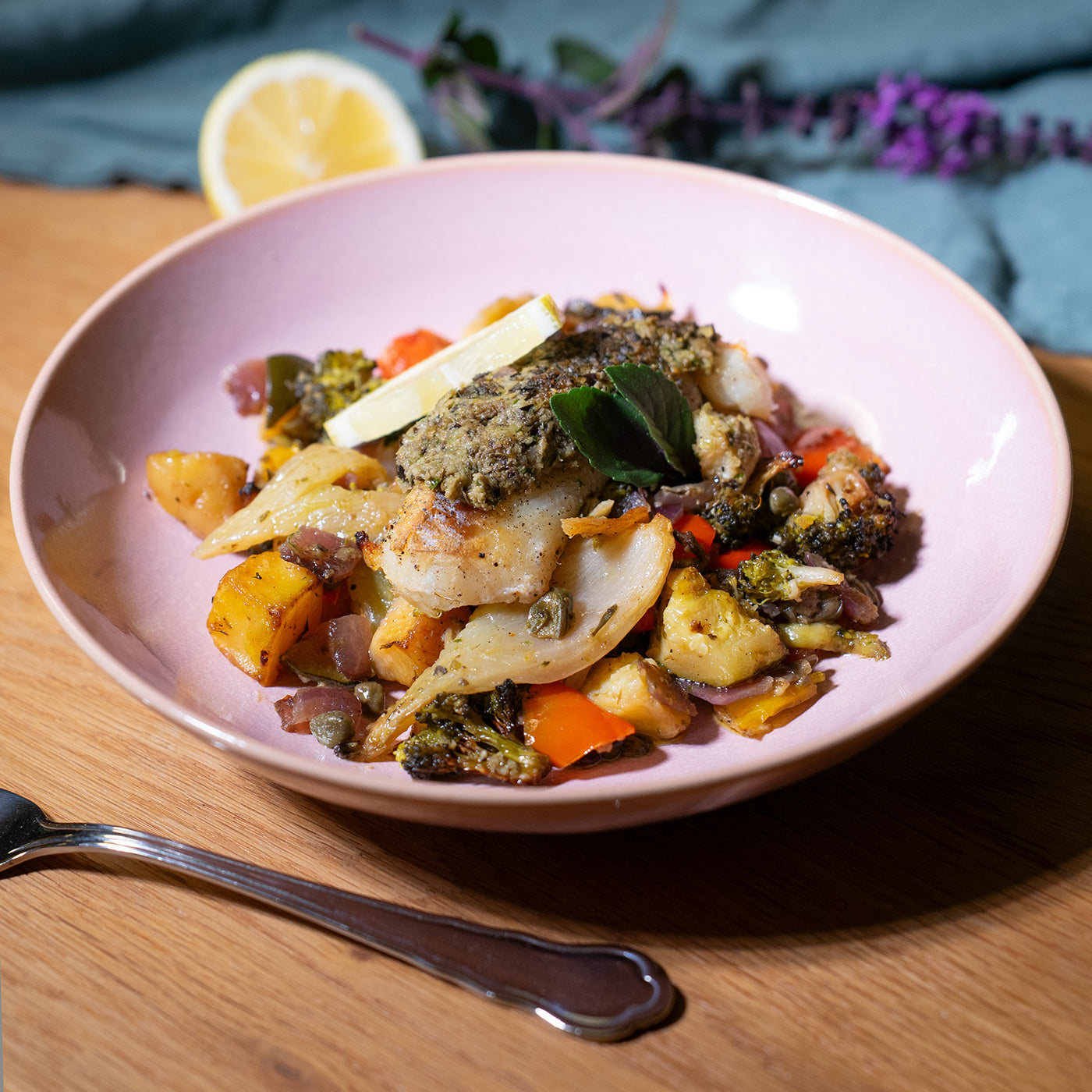 Kabeljau mit Tapenade