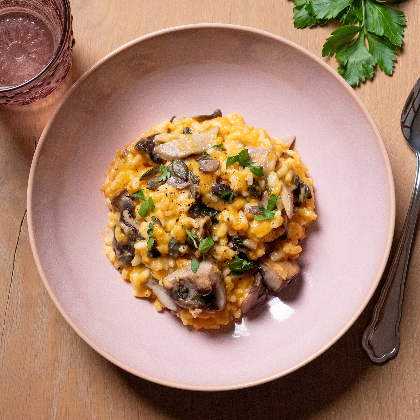 Risotto aux poireaux et aux champignons shiitake ⚖️