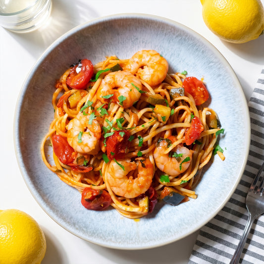 Linguine Gamberetti e Pomodorini 💪