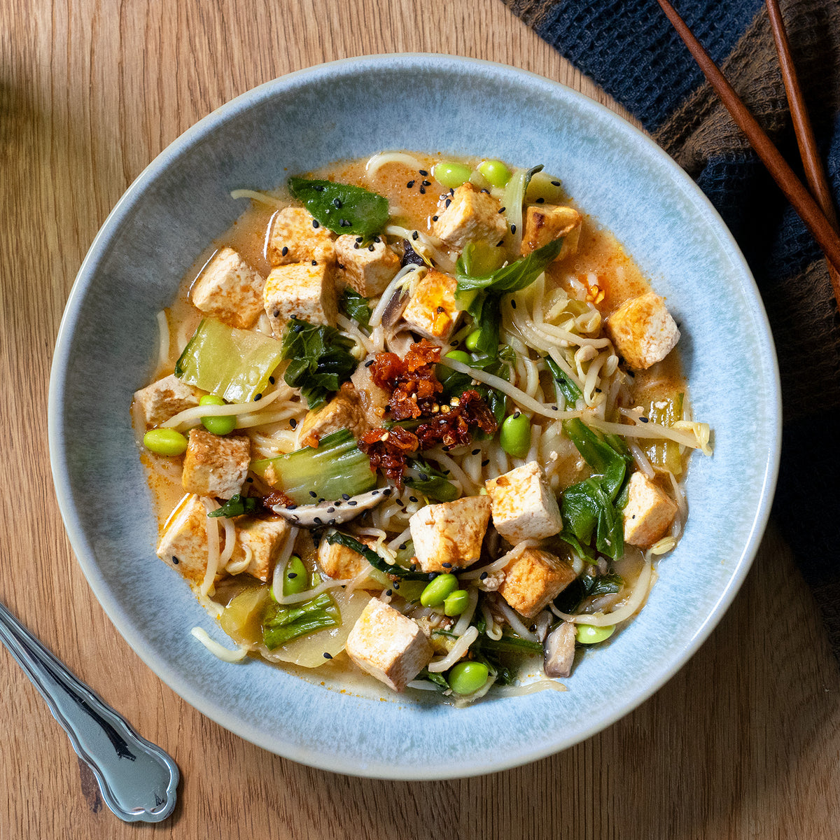 Miso-Ramen Suppe