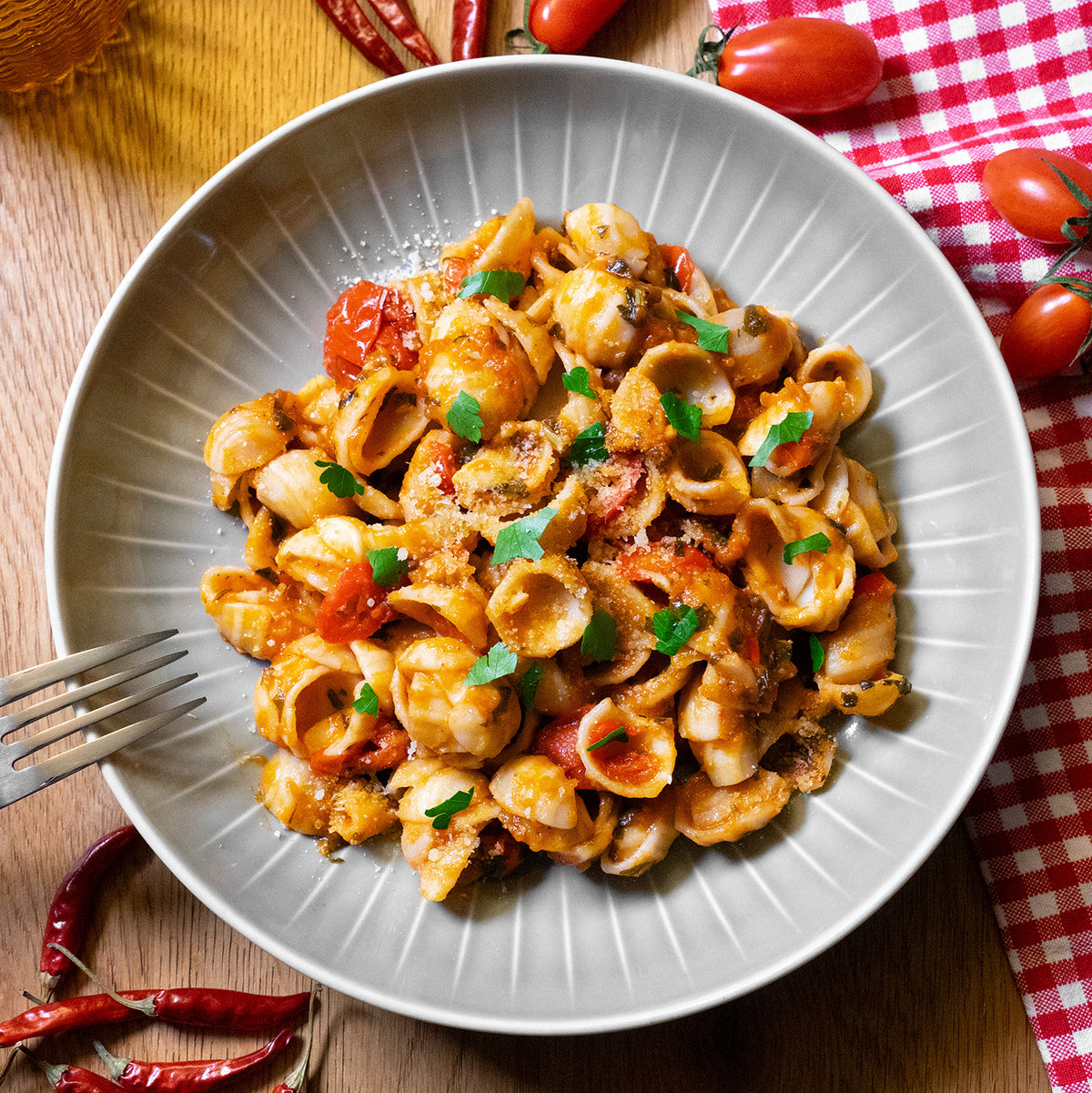 Vollkorn all'arrabbiata