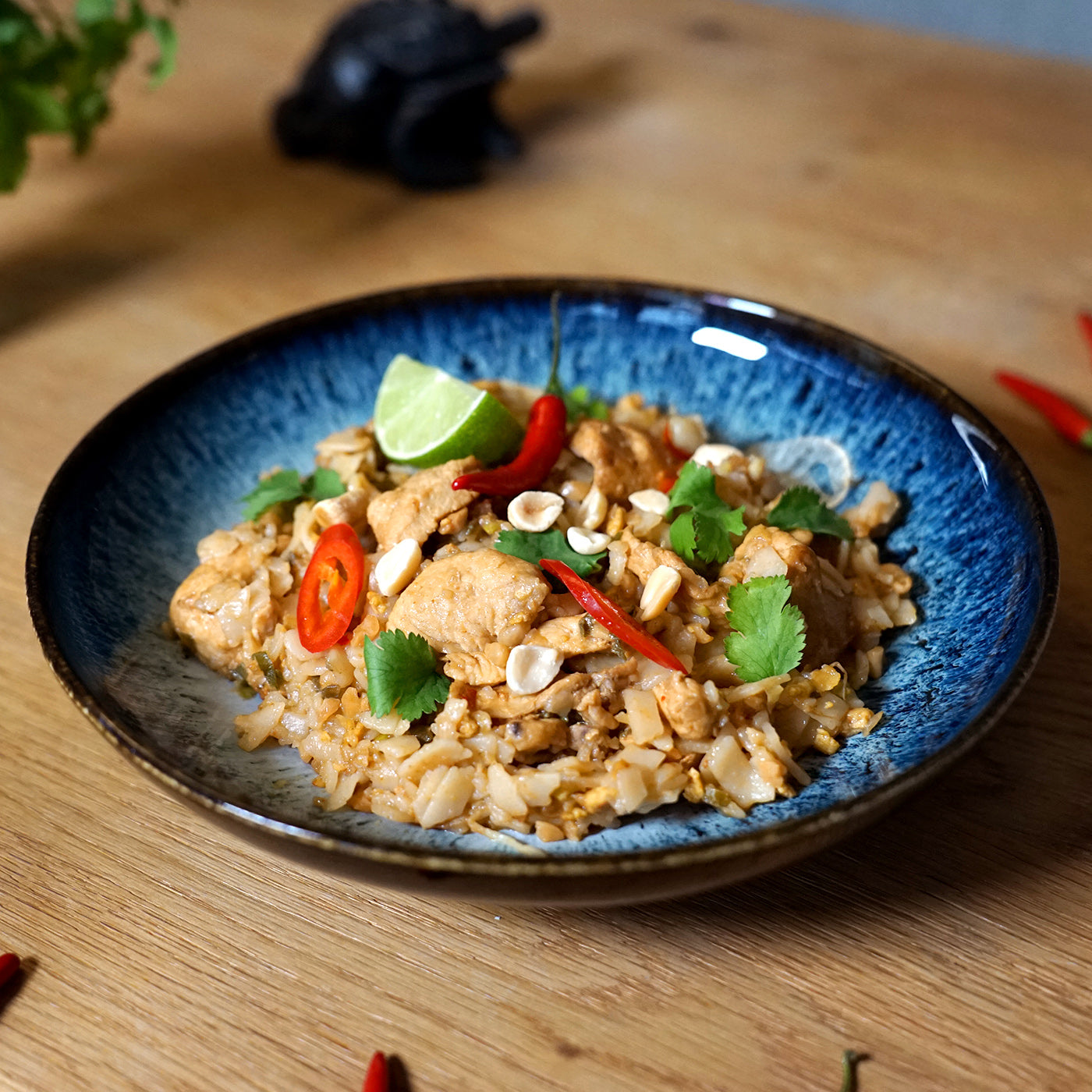 Pad Thai mit Chicken