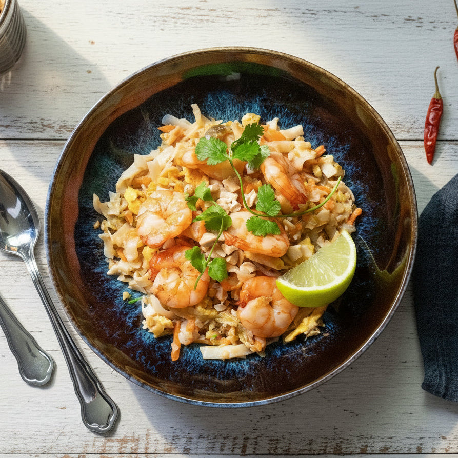 Pad Thai aux crevettes 💪