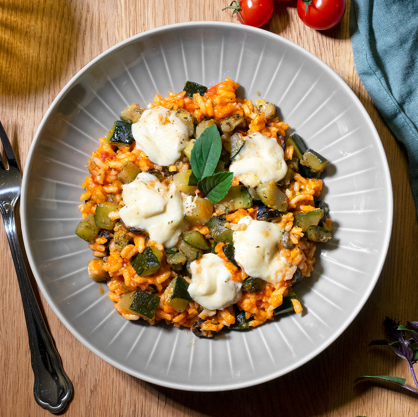 Risotto alla Puttanesca