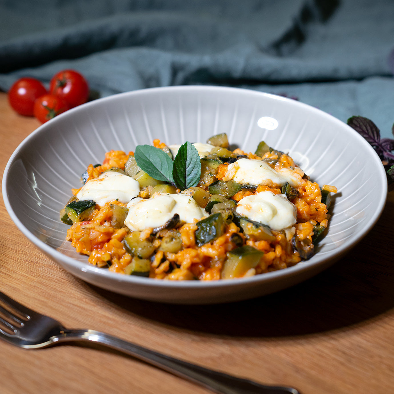 Risotto alla Puttanesca