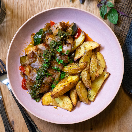 Schweinssteak mit Chimichurri 🌶