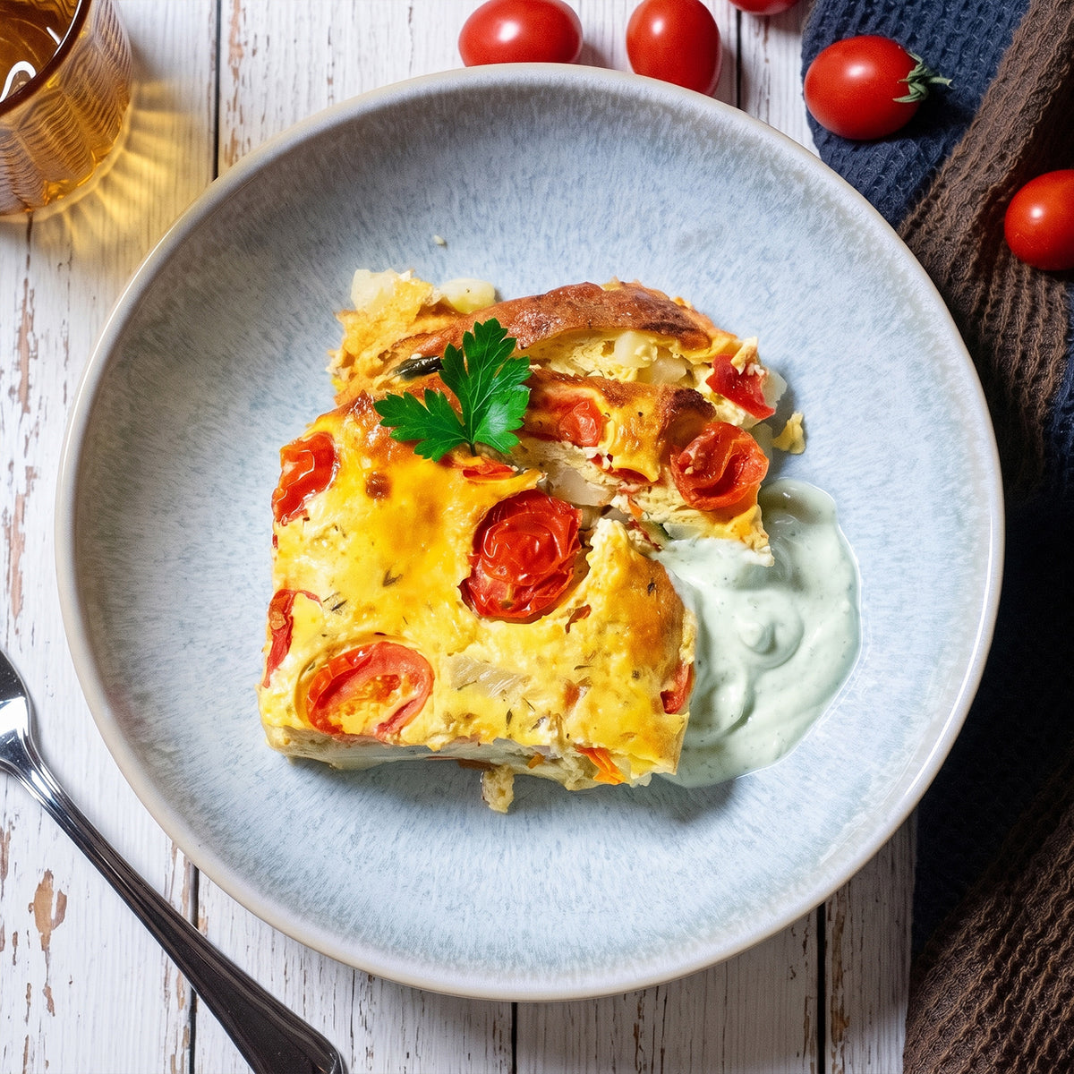 Sommergemüse Frittata