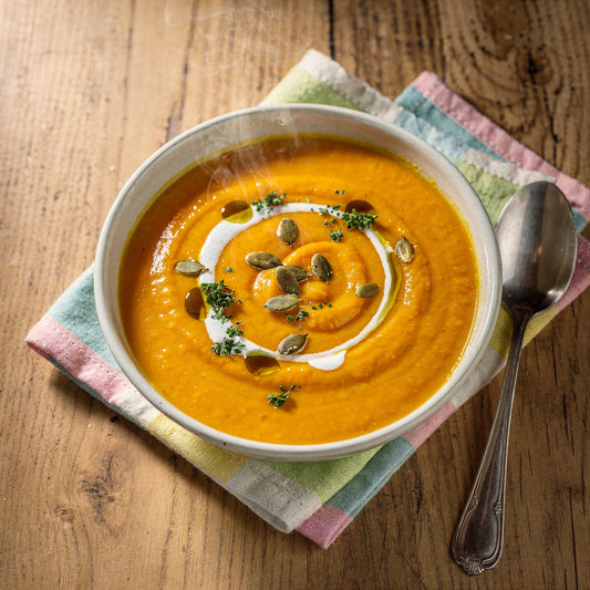 Soupe de potiron à la noix de coco