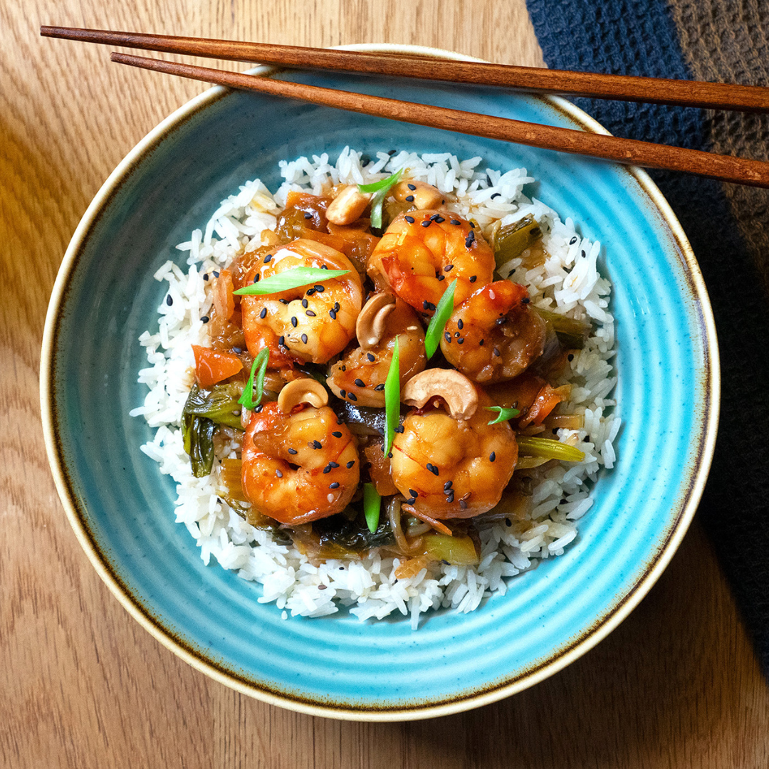 Teriyaki Shrimps ⚖️