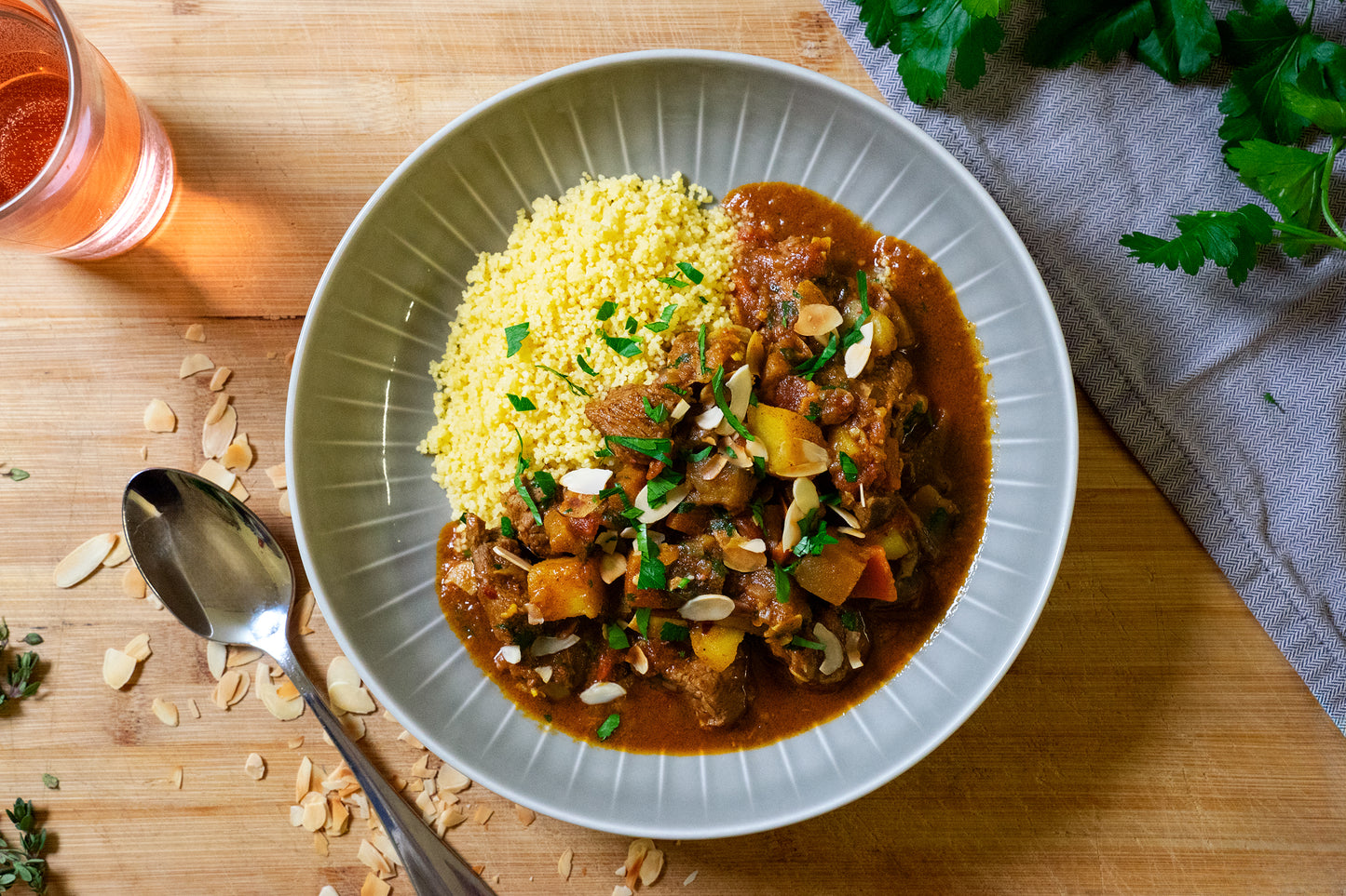 Lamm Tajine mit Couscous